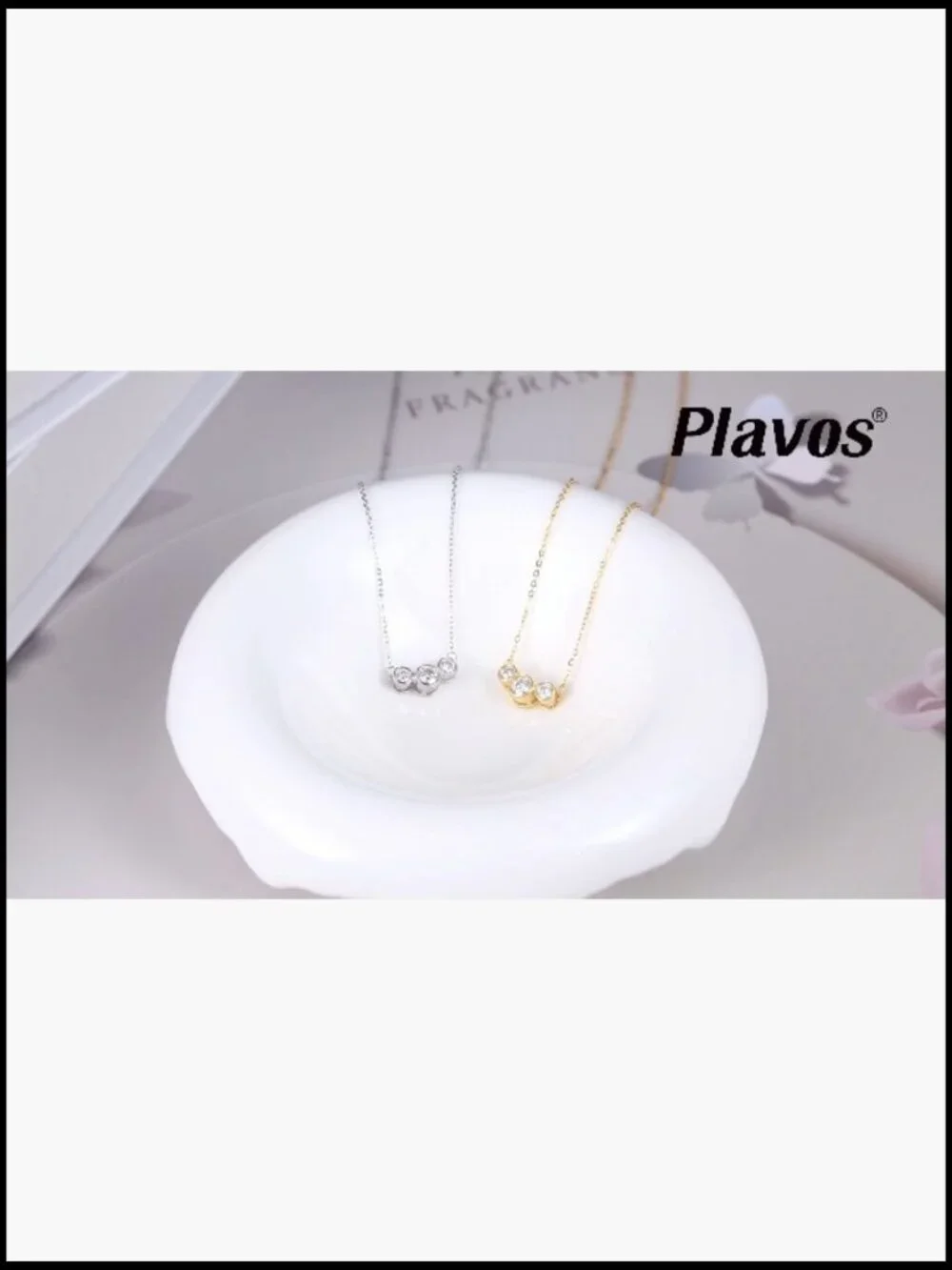 Moissanite Sterling Silver Pendant Necklace VVS1 Round Cut Link Chain